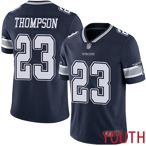 Youth Dallas Cowboys Limited Navy Blue Darian Thompson Home #23 Vapor Untouchable NFL Jersey->dallas cowboys->NFL Jersey